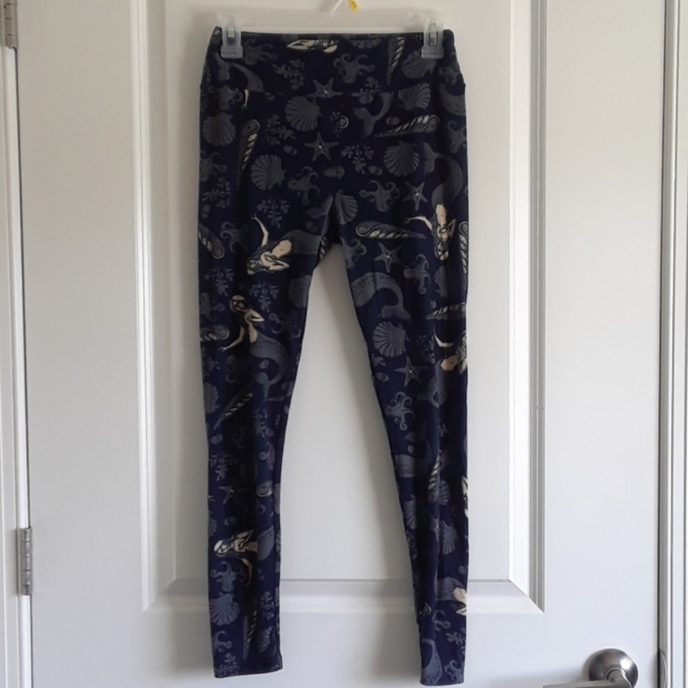 Mermaid print LuLaRoe leggings